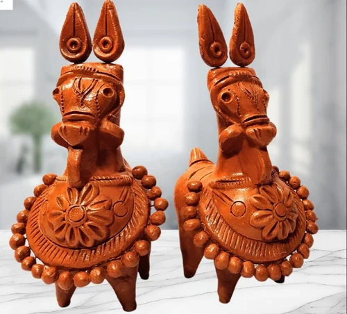 terracotta Clay Handicraft, For Exterior Decor