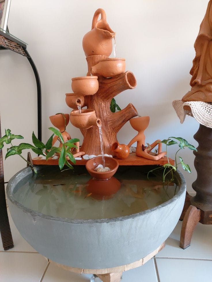 Terracotta New Look Water Fountain 